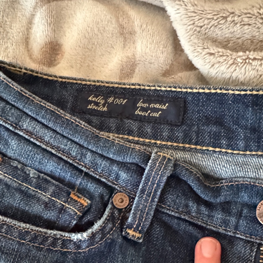 Citizens Of Humanity Blue Boot Cut Jeans